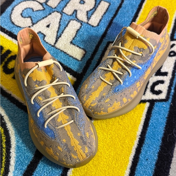 Oat Reflective 380 Blue Oat On Feet Yeezy 380 Blue Oat On Feet 380